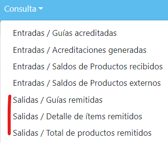 consultas de salidas 1