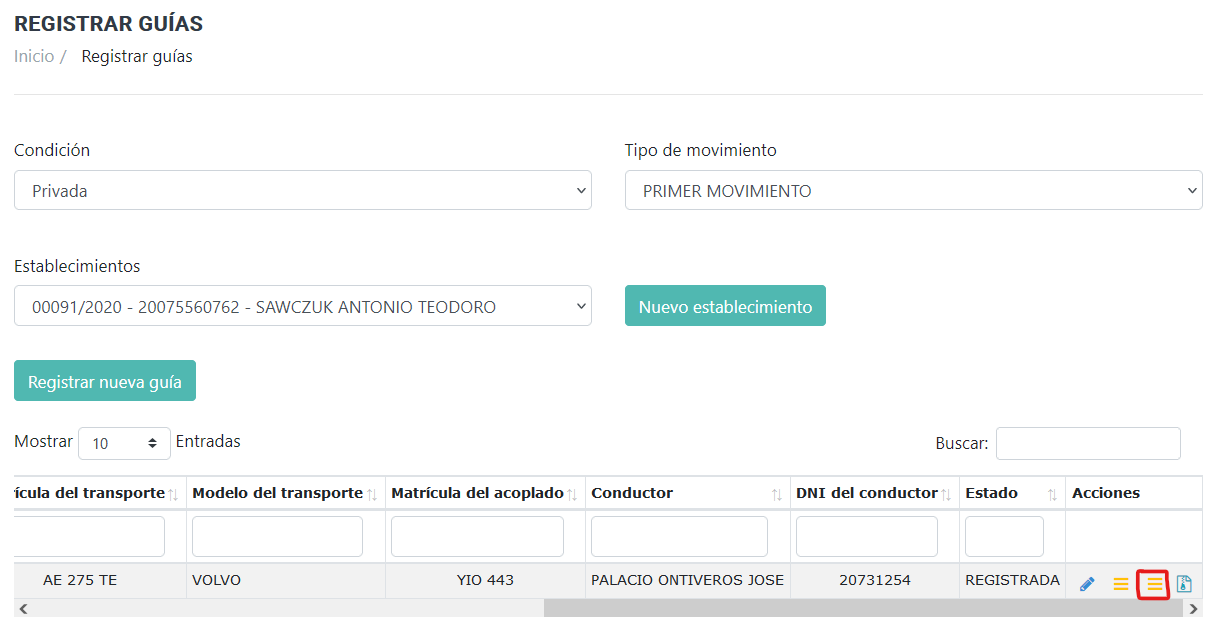 asignar productos 1
