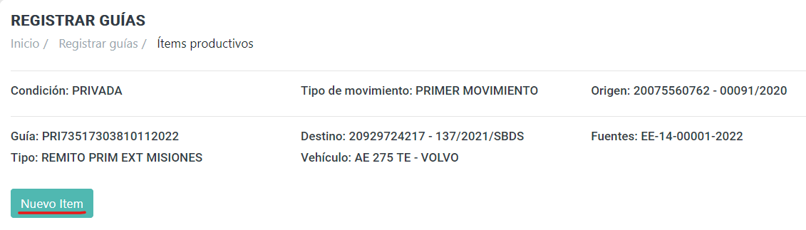 asignar productos 2