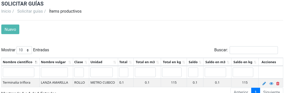 solicitar guía 4