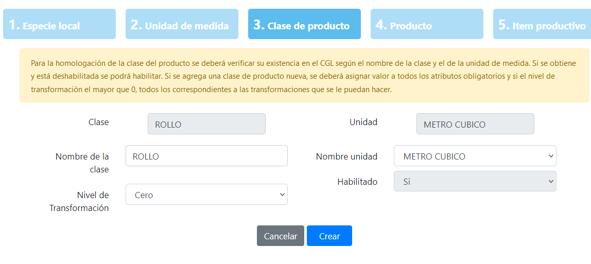 homologar guía 8