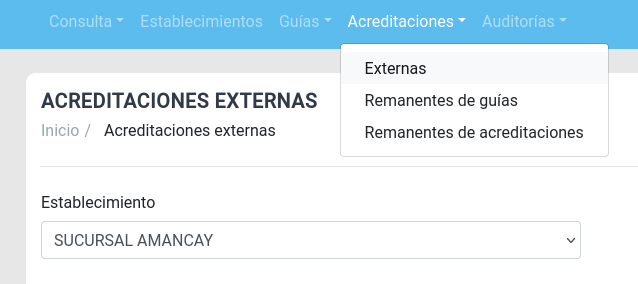 asignar tope de remanente en acreditacion externa 1